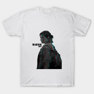 Last of Us Ellie anglyph art T-Shirt